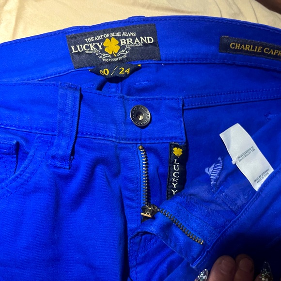 Lucky brand Charlie capri. Brand new no blemishes. - Picture 1 of 2